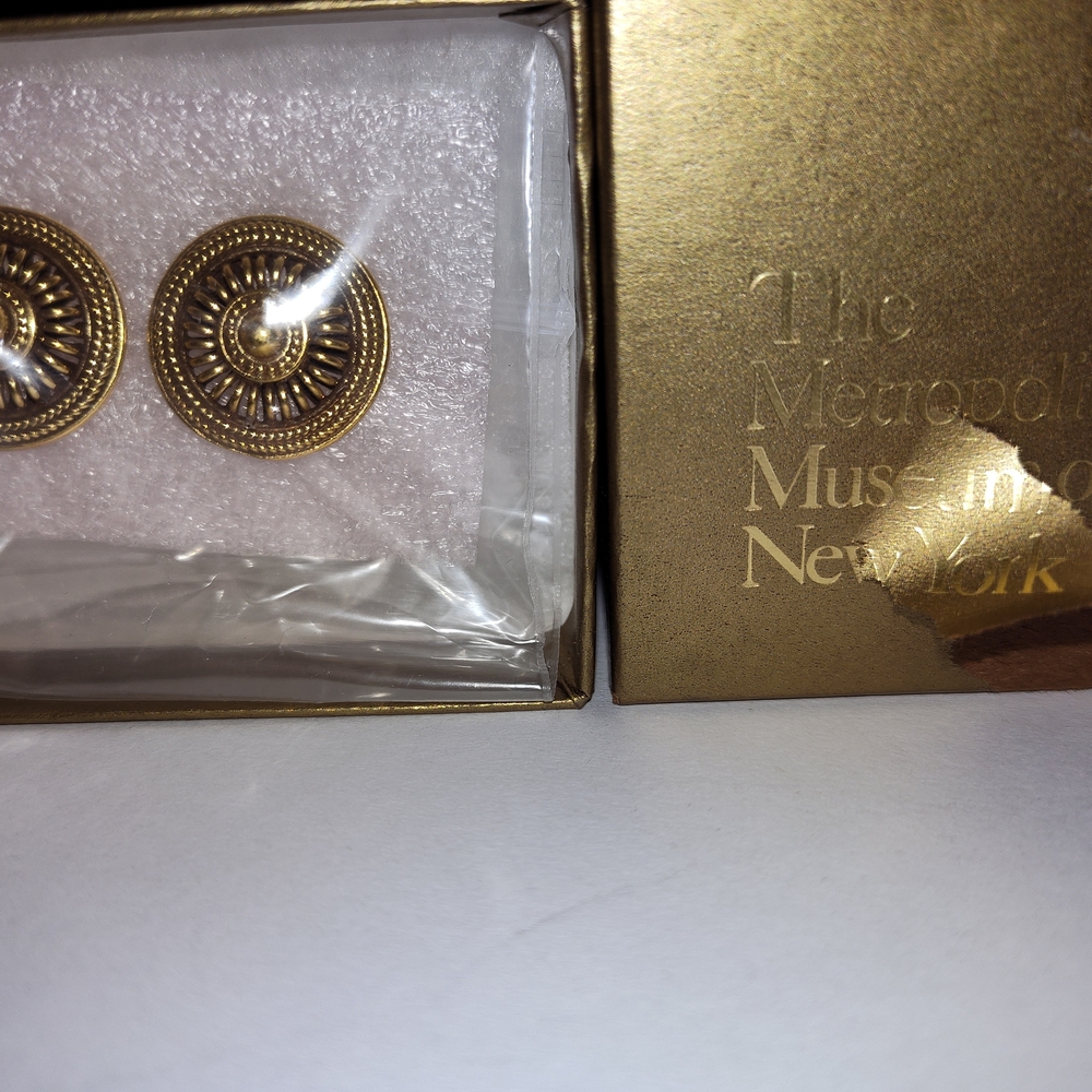Gold-Tone Earrings Mma New York